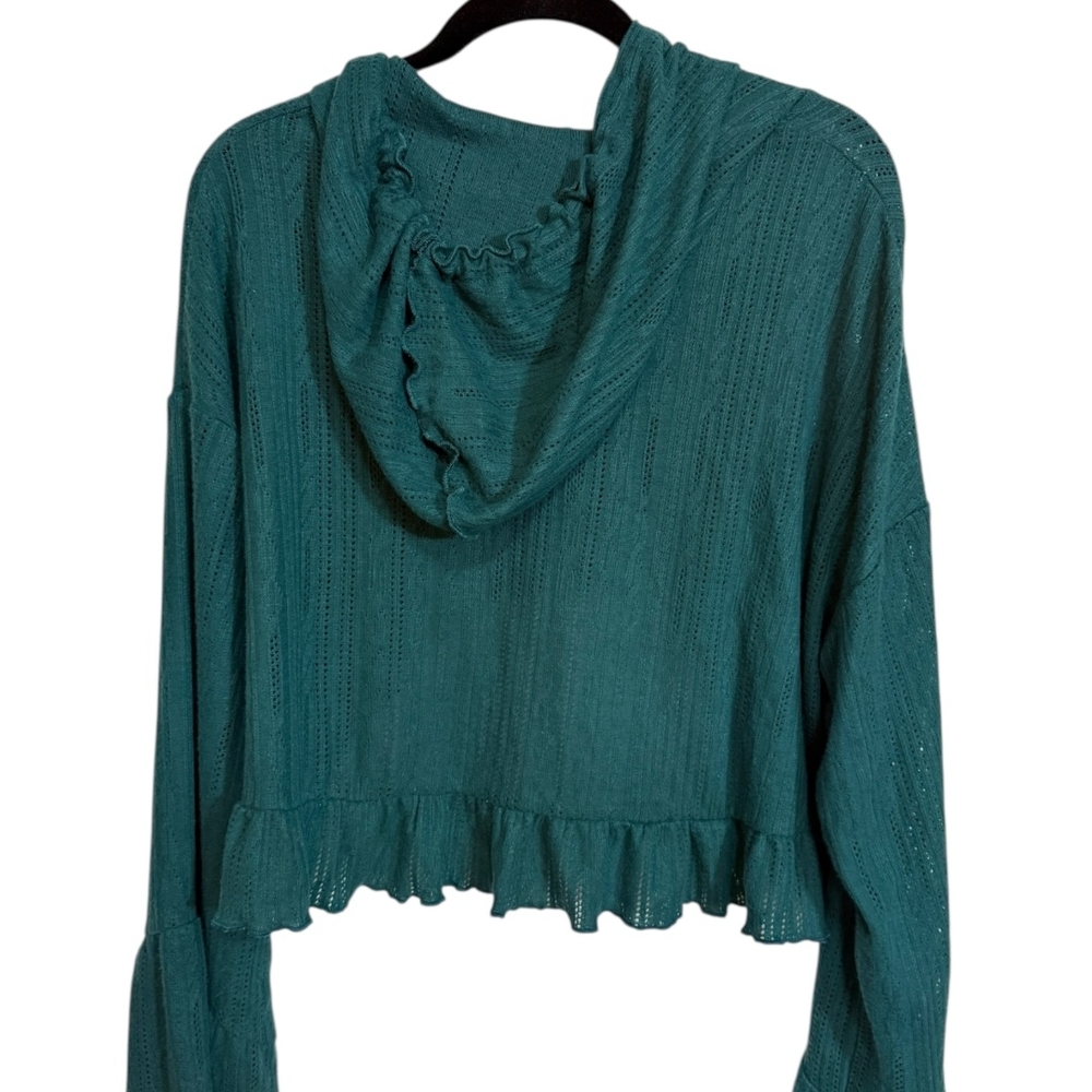 Urban Outfitters Teal Knit Pj Set - Picture 2 of 5